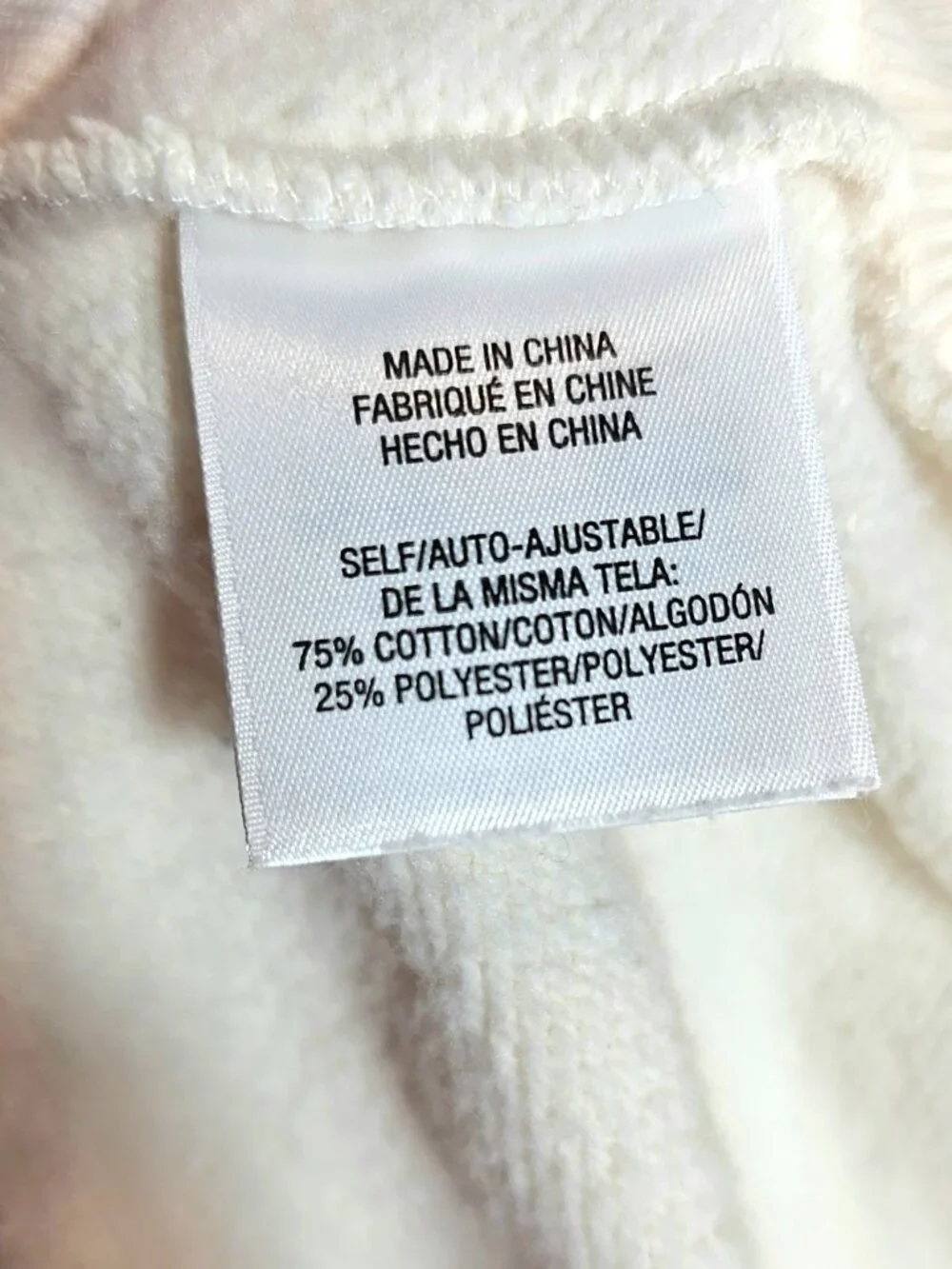 Favorite Daughter Graphic Sweatshirt Cream Pink Logo Pullover Size Large - Picture 10 of 10